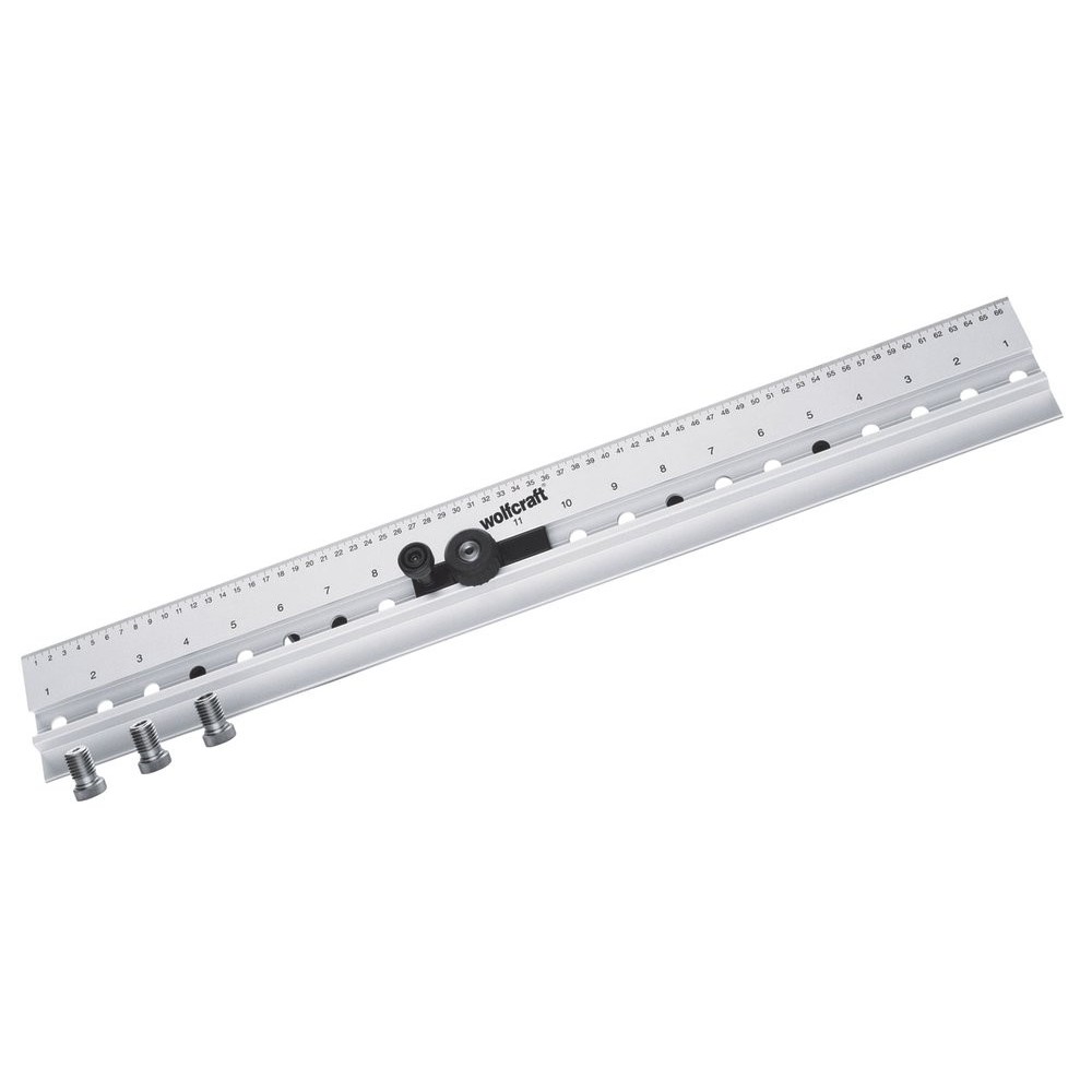 GUIDA PER FORI MULTIPLI SERIE FORI SPINATURE LEGNO art. 4650 WOLFCRAFT  