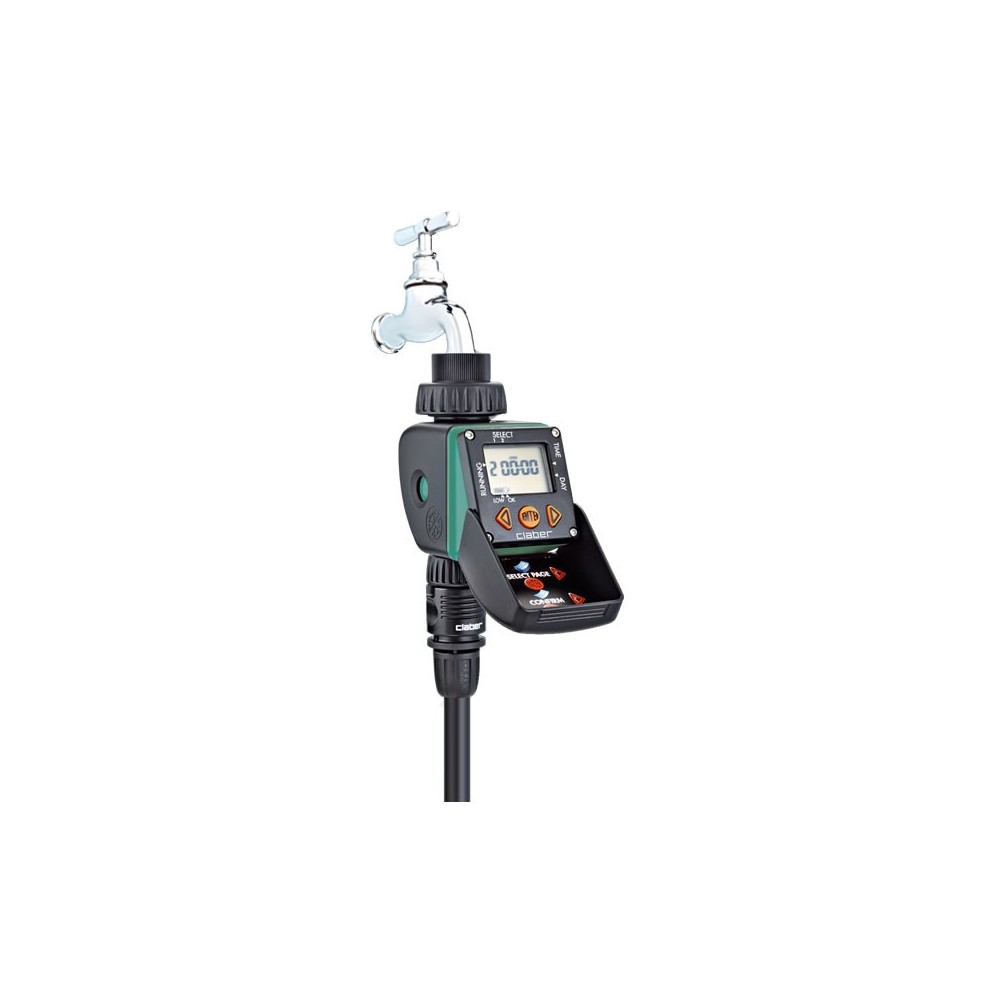 PROGRAMMATORE ELETTRONICO DA GIARDINO TIMER IRRIGAZIONE CLABER VIDEO 2 art. 8428 PROGRAMMATORE ELETTRONICO DA GIARDINO TIMER IRRIGAZIONE CLABER VIDEO 2 art. 8428