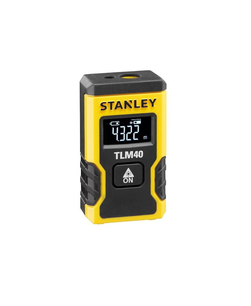 METRO LASER STANLEY TLM40 MISURATORE TASCABILE LASER 10 METRI art. 77666