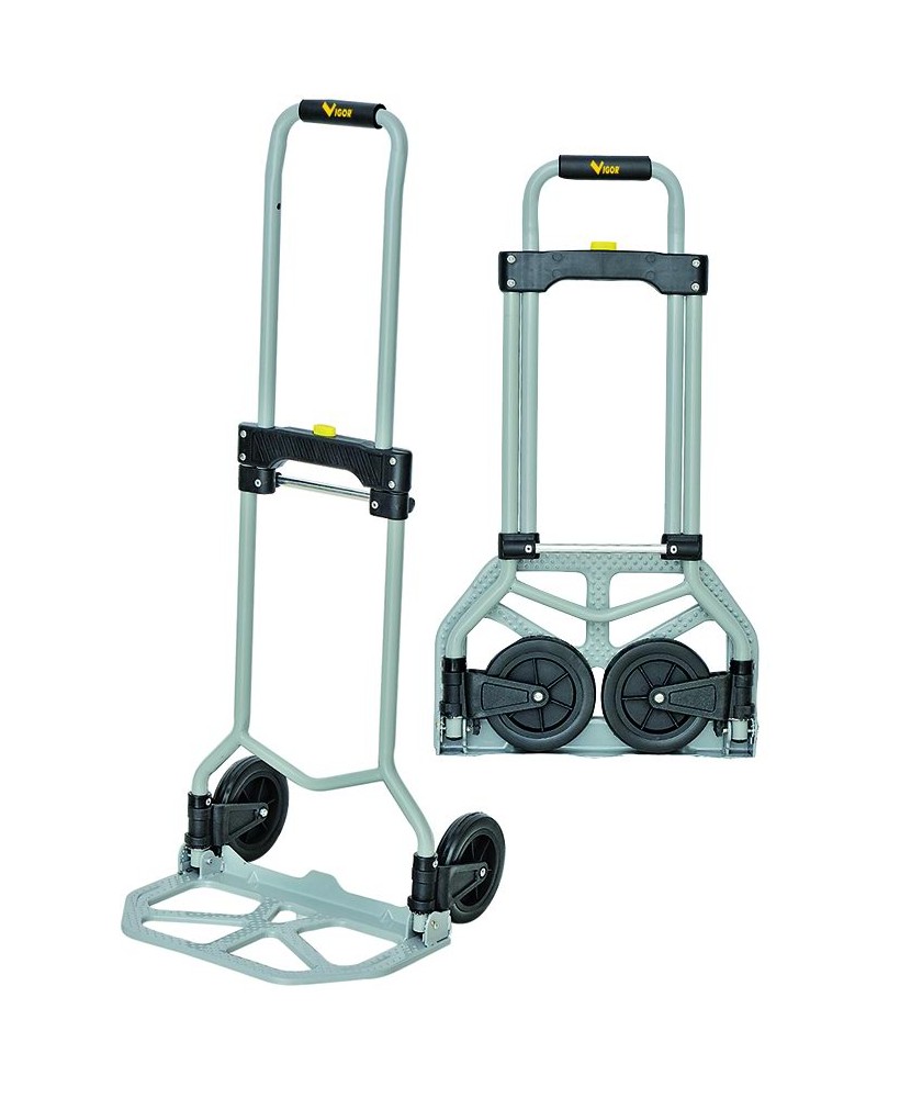 CARRELLI PORTATUTTO VIGOR GOLIA ACCIAIO 80 KG art. 59707-10