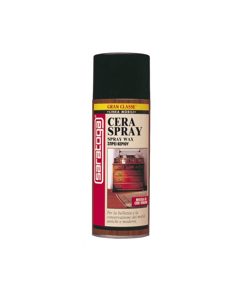 SARATOGA Gran Classe Cera Spray per legno conf. SPRAY da 400 ml