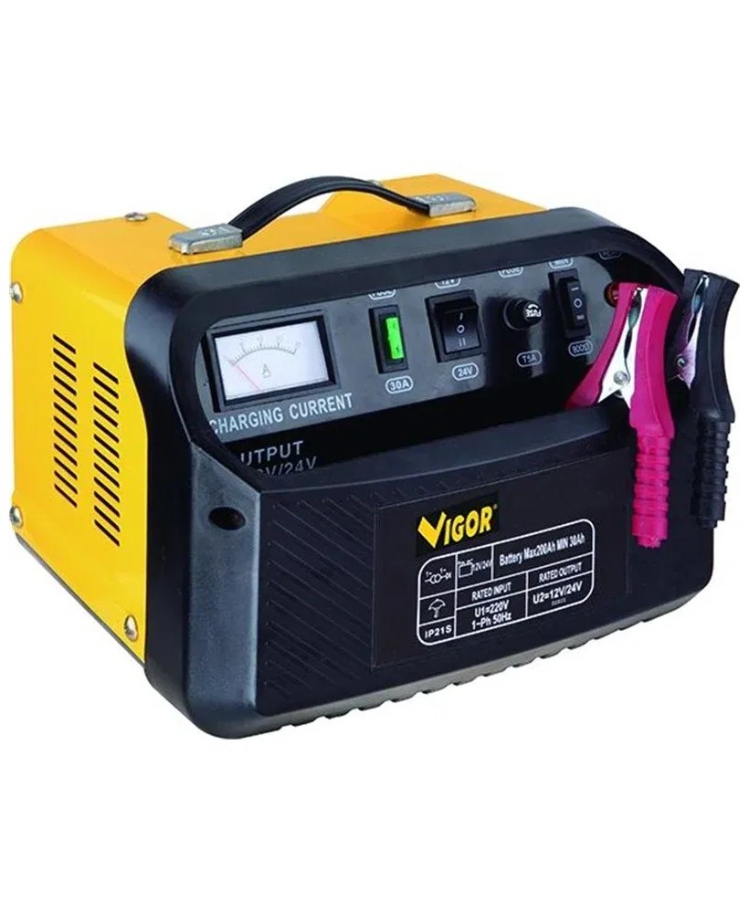 CARICABATTERIE AUTO VIGOR BETIKA-100 12/24V - 7,5 A