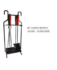 SET ATTREZZI PER CAMINETTO...
