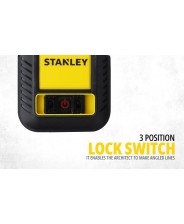 STANLEY LIVELLA LASER AUTOLIVELLANTE CUBIX art. STHT77498-1