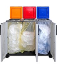 MOBILE ARMADIO IN RESINA PER CONTENERE RIFIUTI F100/ECOLOR
