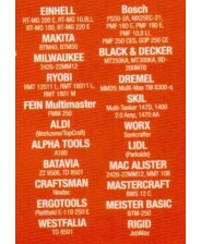 KWB ACCESSORI MULTIUTENSILE SET 7 PEZZI IN VALIGETTA art. 708000