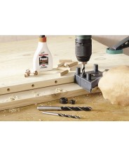 WOLFCRAFT KIT UNIVERSALE PER SPINATURA GIUNZIONI LEGNO ART. 4645