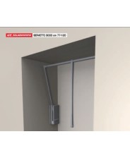 MECCANISMO PER ARMADIO SALISCENDI SERVETTO 3000 L:77-120 cm - GRIGIO