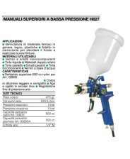 KIT AEROGRAFI MANUALI A BASSA PRESSIONE LTF ASTURO art. 0090517K