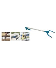 PINZE PRENSILI NIPPER RACCOGLI RIFIUTI SIRINGHE OGGETTI IN ALLUMINIO DA 70 cm