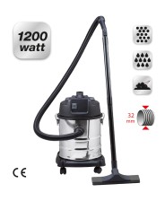 YAMATO BIDONE IDROASPIRATORE LIQUIDI E SOLIDI 20 LITRI 1200 WATT art. 95821