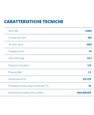 IDROPULITRICE ANNOVI REVERBERI AR589 cod. 14989 170 BAR