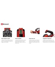 SOFFIATORE A BATTERIA EINHELL art. GE-UB 18/250 Li E-Solo NO BATTERIA