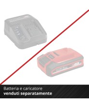 EINHELL TASSELLATORE A BATTERIA HEROCCO 18/20 - BRUSHLESS - NO BATTERIA
