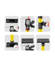 ASTA TELESCOPICA IN METALLO ALZA FERMA LASTRE - AKIFIX® NAP01020