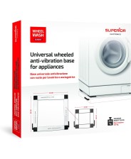 Wheel Wash – Base universale antivibrazione con ruote per lavatrice o asciugatrice