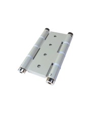 COPPIA CERNIERE A MOLLA AZIONE DOPPIA IN ALLUMINIO col. ARGENTO art. 138/PA IBFM