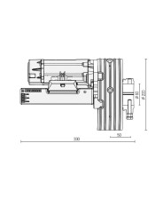 COMUNELLO Motore per serranda attuatore automazione 180 MN SPIN 180