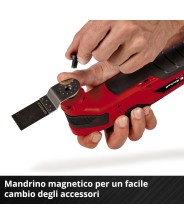 MULTIFUNZIONE A BATTERIA EINHELL TC-MG 18 Li-Solo - NO BATTERIA