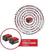 KIT EINHELL 2 BATTERIE TWINPACK 18V DA 5,2 ah POWER X CHANGE