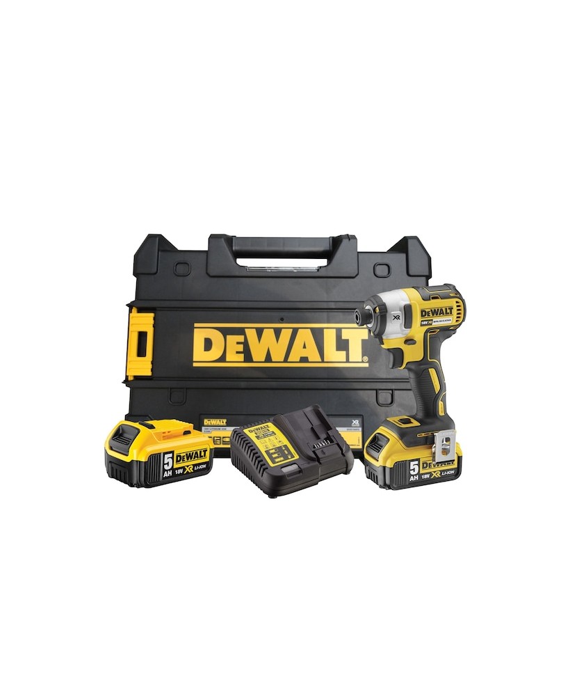 DeWalt Avvitatore a Impulsi 1/4" XR Litio 18V 5.0Ah BRUSHLESS art. DCF887P2-QW