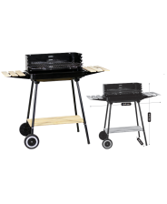 GMR BARBECUE A CARBONE CON GRIGLIA ACCIAIO INOX mod. ESTEBAN