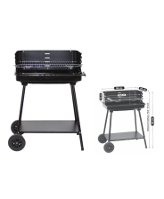 GMR BARBECUE A CARBONE CON GRIGLIA ACCIAIO INOX mod. BALTASAR