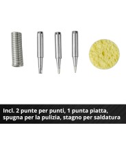 EINHELL Saldatore a batteria TE-SI 18/480 Li E - Solo art. 4520400