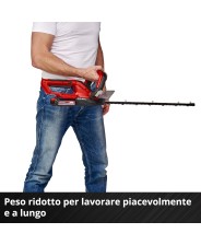 TAGLIASIEPI A BATTERIA EINHELL art. GC-CH 1855/1 Li Kit (1x2,5 Ah)