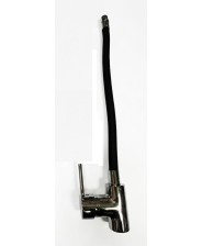 Utilia MISCELATORE LAVELLO A CANNA ALTA FLESSIBILE col. Nero art. 49823