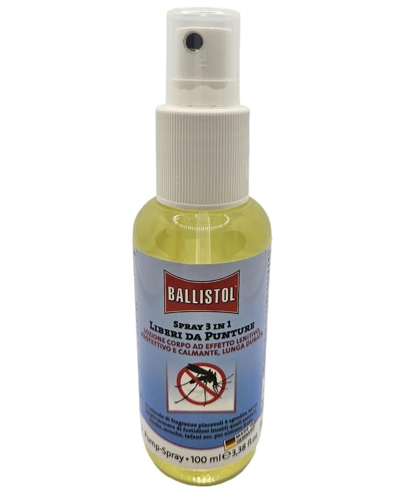 Defence System - Ballistol spray 3 in 1 antizanzare - ml. 100