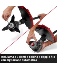 DECESPUGLIATORE A BATTERIA EINHELL GP-BC 36/430 Li P BL-Solo - art. 3411345 - NO BATTERIA
