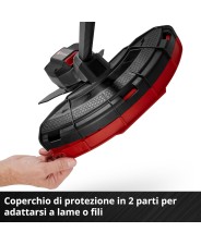 DECESPUGLIATORE A BATTERIA EINHELL GP-BC 36/430 Li P BL-Solo - art. 3411345 - NO BATTERIA