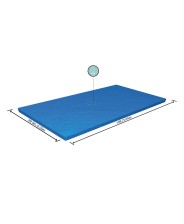 TELO PISCINA COPRIPISCINA BESTWAY RETTANGOLARE cm 304 x 205 art. 58106