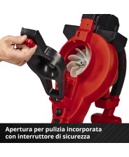 ASPIRATORE PER FOGLIE A BATTERIA EINHELL GE-CL 36/230 Li E -Solo art. 3433630