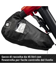 ASPIRATORE PER FOGLIE A BATTERIA EINHELL GE-CL 36/230 Li E -Solo art. 3433630