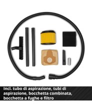 EINHELL Bidone Aspirasolidi e liquidi TC-VC 3055 S art. 2342235
