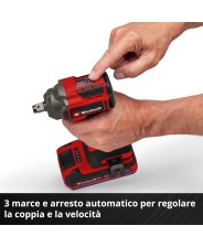 Avvitatore a impulsi a batteria TP-CW 18/350-C BL (1x3.0Ah) art. 4510058