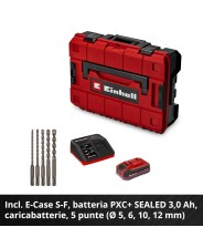 TASSELLATORE A BATTERIA TP-HD 18/17-C Li BL +5 (3.0Ah) EINHELL 18V