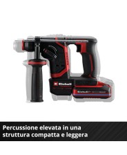 TASSELLATORE A BATTERIA TP-HD 18/17-C Li BL +5 (3.0Ah) EINHELL 18V