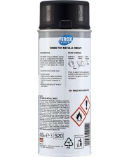 FEROX Spray AREXONS Fondo PRIMER PER METALLI ZINCATI GRIGIO 400 ml